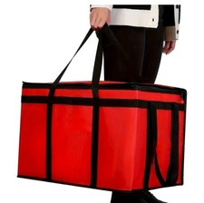 XXXL Oversized Insulated Cooler Bag (58x35x38cm) &ndash; Durable, Lightweight,... RED