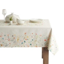 Table Cloth Rectangle Table 100 Cotton 60 x 90 Inches Tablecloth Reusable De...