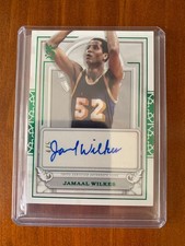 2024 Topps Royalty Jamaal Wilkes Court Circular Autographs Green /5