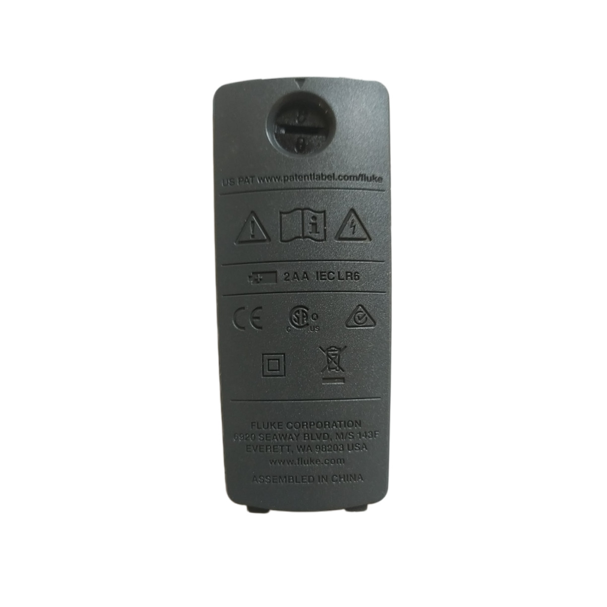 NEW Battery Door with Lock Knob For Fluke 902 FC Clamp Meter Cover Case Part
