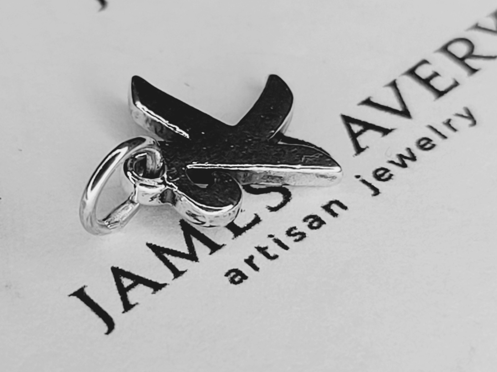 Authentic James Avery Script Initial Charm "K" CM… - image 3