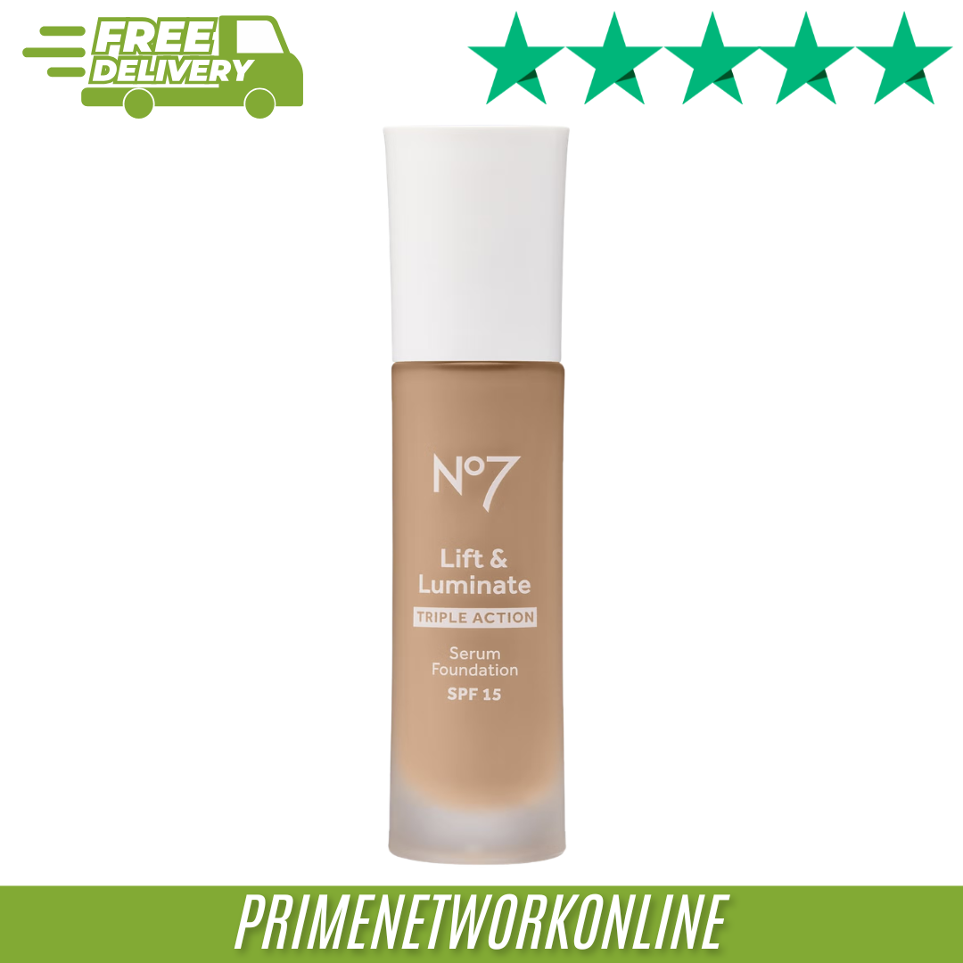 No7 Lift & Luminate Triple Action Serum  Foundation  30ml  Deeply Beige ⭐⭐⭐⭐⭐
