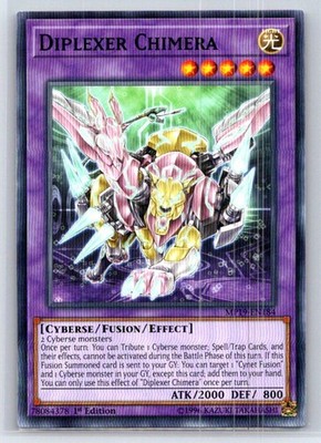 Diplexer Chimera Common 2019 Gold Sarcophagus Tin Mega Pack MP19-EN184 LP