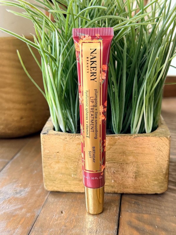 Nakery Beauty Plumping & Line-Smoothing Lip Treatment BIRTHDAY SUIT