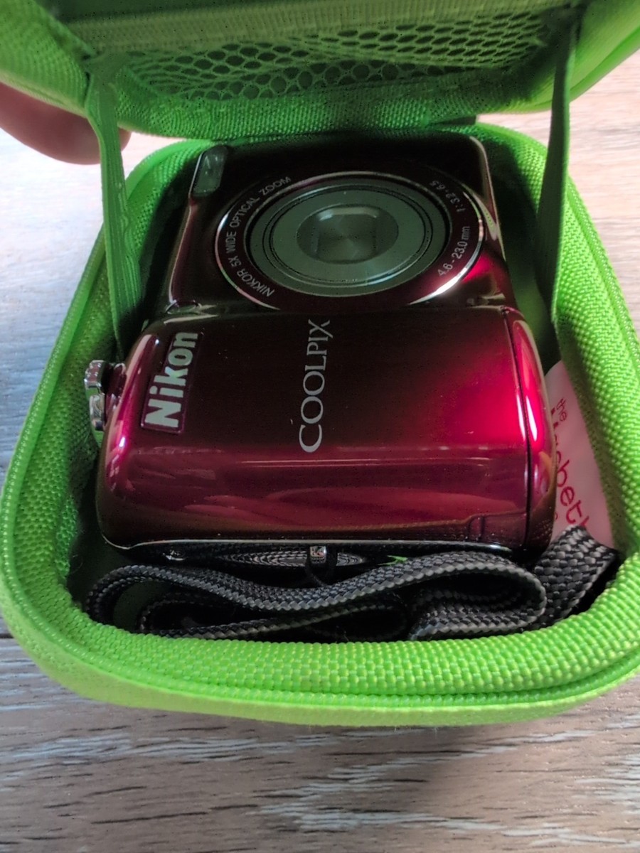Nikon COOLPIX L26 16.1MP Digital Camera - Red for sale online | eBay