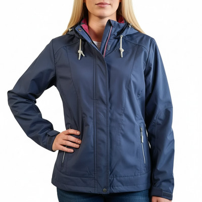 Maier Sports Damen Skijacke Parka Mantel blau Gr. 44 56 Kapuze (461) NEU