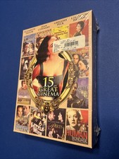 Great Cinema 15 Movie Collection 2 DVD Elizabeth Taylor Sean Connery, RARE, NEW