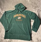 NWT Men's Colorado State CSU Rams Distressed Hooded Sweatshirt Size Large