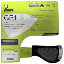 Ergon GP1-S Rohloff Nexus Fahrradgriffe ergonomisch Small Schwarz