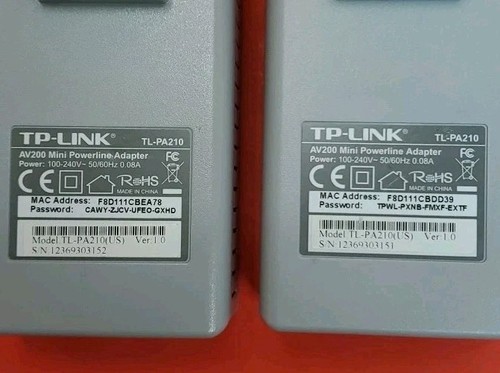 Adaptador Powerline TP-Link TL-PA210 Mini 200Mbps repuesto - Imagen 2 de 3