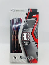 Harrows Ace Rubber Coated Brass Darts 24g 24g