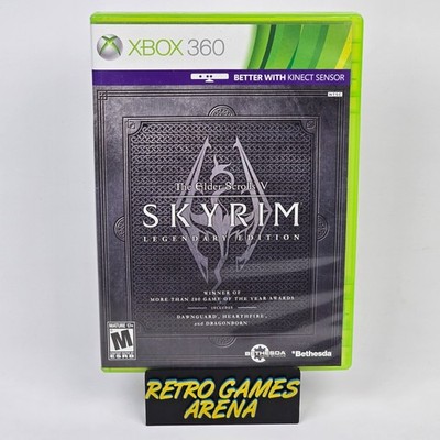 The Elder Scrolls V: Skyrim Legendary Edition (Xbox 360) CIB COMPLETE & TESTED