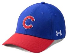 Gorra/gorra de béisbol Under Armour Chicago Cubs MLB ajustable relámpago OSFA