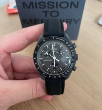 *NO1* Omega x Swatch -  Moonswatch - Mission To Mercury - Black Strap Only