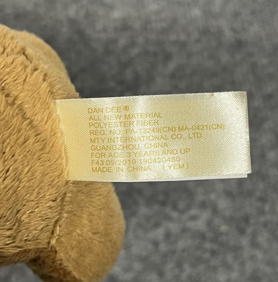 Valentine's Day I Woof You Brown Puppy 7" Plush Way To Celebrate