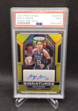 2023 Panini Prizm WNBA Maya Moore Gold Prizm Auto /10 PSA 9 MINT Lynx