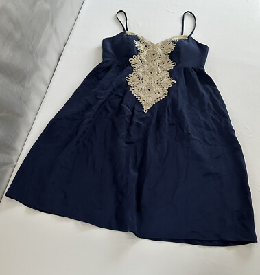 Lilly Pulitzer Women's Kelsea Silk Spaghetti Strap Empire Waist