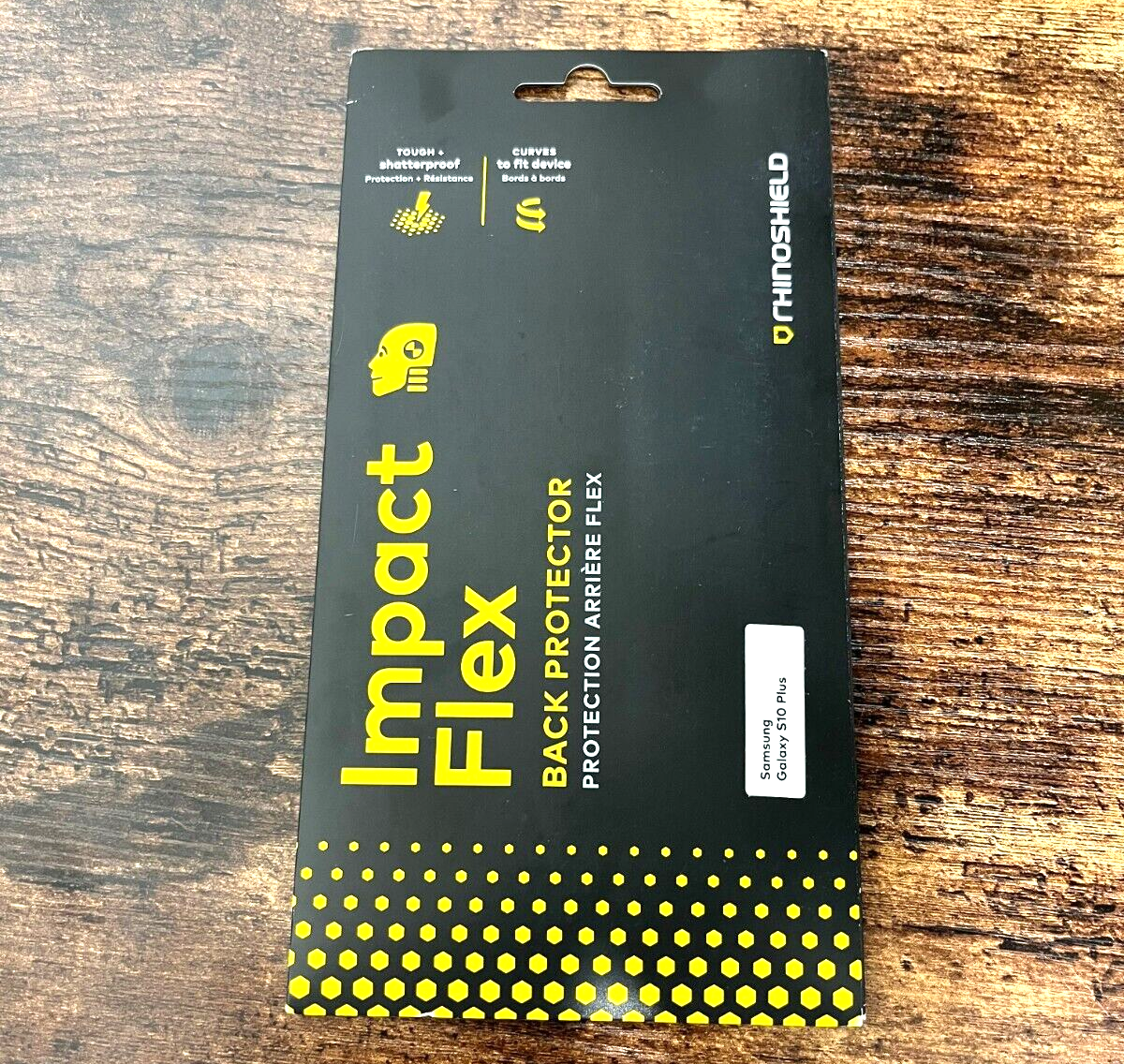 RhinoShield Impact Flex Back Protector Samsung Galaxy S10 Plus