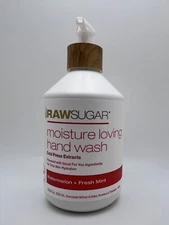 Raw Sugar Moisture Loving Hand Wash Watermelon + Fresh Mint 16.9 fl oz