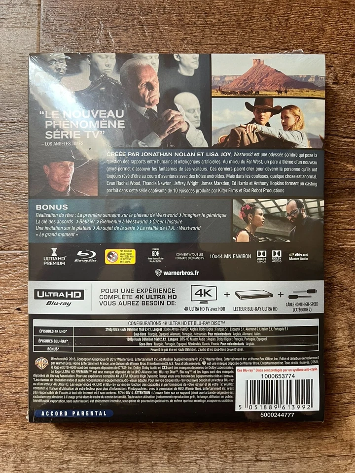 Westworld: Season One 1 - The Maze (4K UHD + Blu-ray, 2016, Import, Region Free) Foto 2 de 3