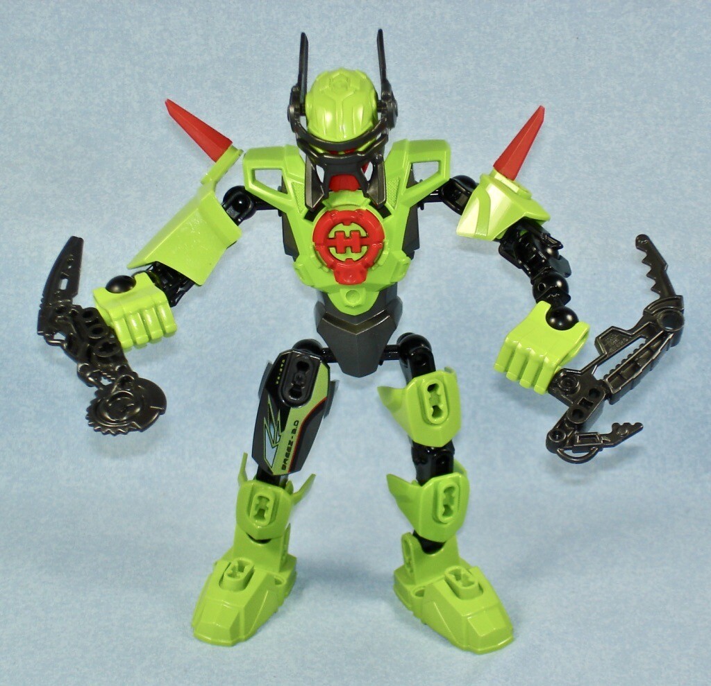 Hero Factory 2142 NATALIE BREEZ 2.0 - Complete Lego Bionicle