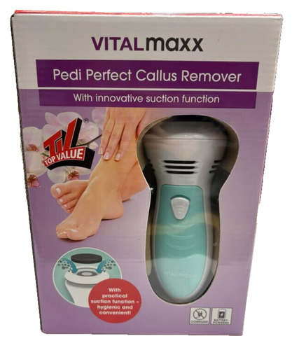Vitalmaxx Pedi Perfect Callus Remover with Attachments, BRAND NEW - Picture 3 of 8