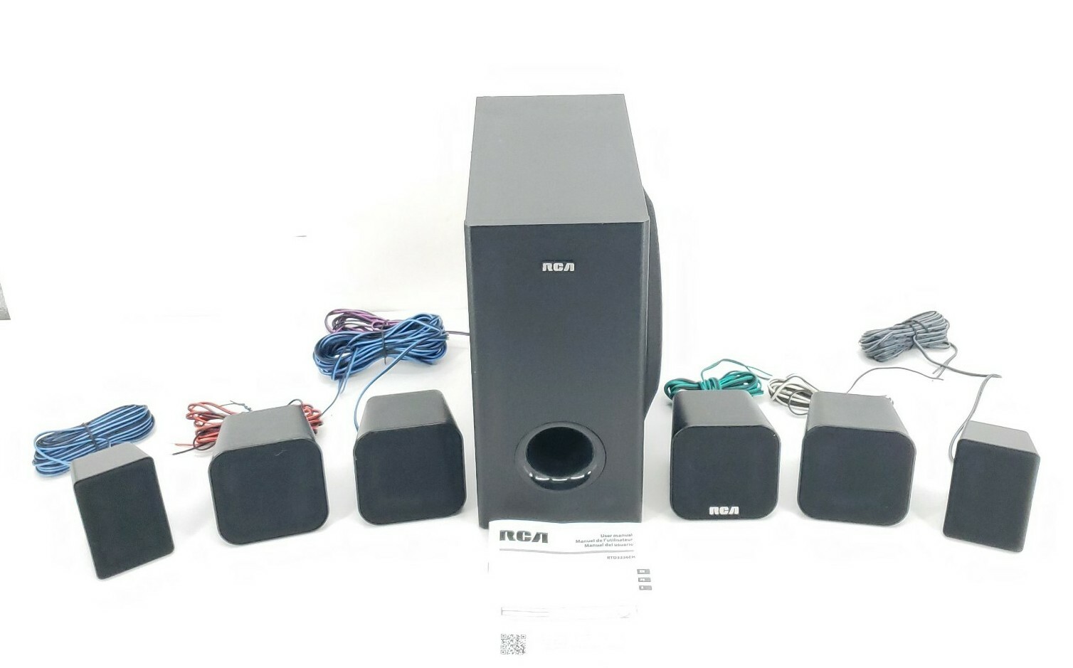 rca dvd home theater system with hdmi 1080p output 8 pc box