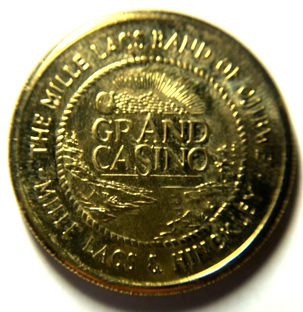 1997 Grand Casino Collector Coin-Wildlife Series The Mille Lacs Band of  Ojibwe