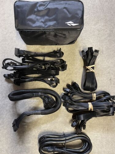 Full cable set for Rosewill brand SMG series 850watts & up power supply use only - Picture 2 of 3
