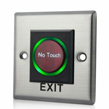 DC12V IR Touchless Door Release Exit Button NO-Touch Door Open Switch TOP