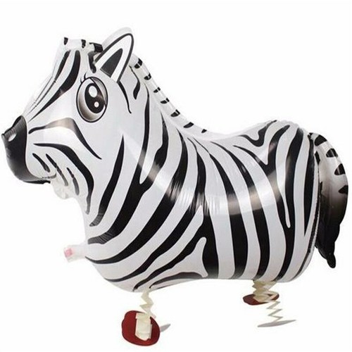 Walking Lion Giraffe Tiger Zebra Balloon Jungle Zoo Animals Helium Decoration - Picture 13 of 15