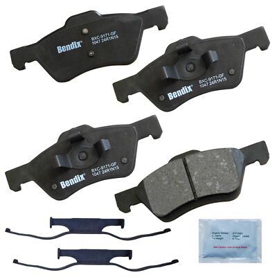 Disc Brake Pad Set-Priority One Ceramic BPR Bendix CFC1047