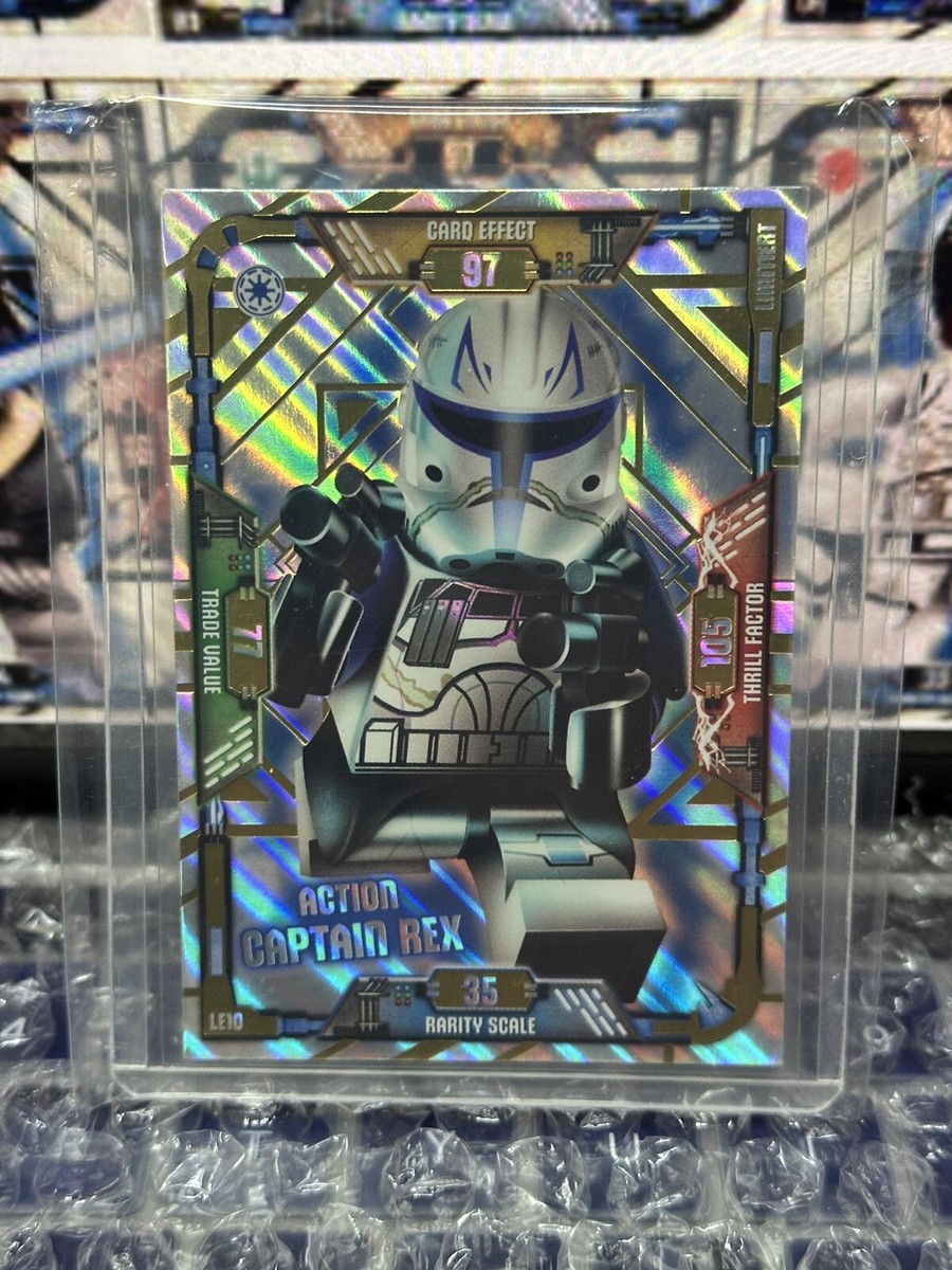 Lego Star Wars Series 1 Captain Rex LE 10 Trading Card | eBay