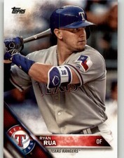 2016 Topps Update Ryan Rua #US130 Texas Rangers