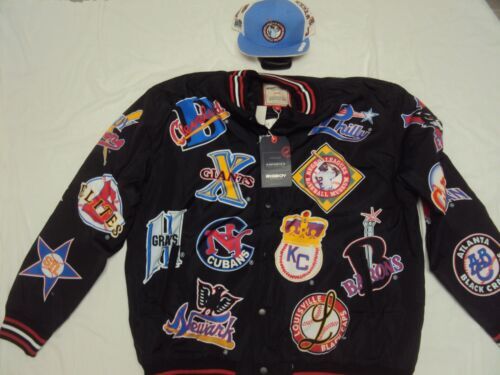 2000 NLBM Legacy Negro League Baseball Museum Leather Jacket J 