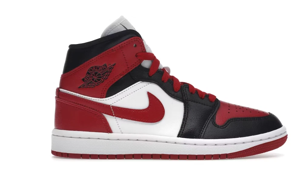 Jordan 1 Mid Alternate Bred Toe W for sale | eBay