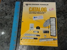 Blonder Tongue Catalog SMATV MATV CATV Home Products 1989