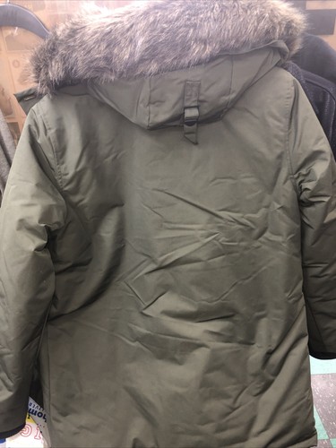 Everest Parka Coat Jacket Army Green 