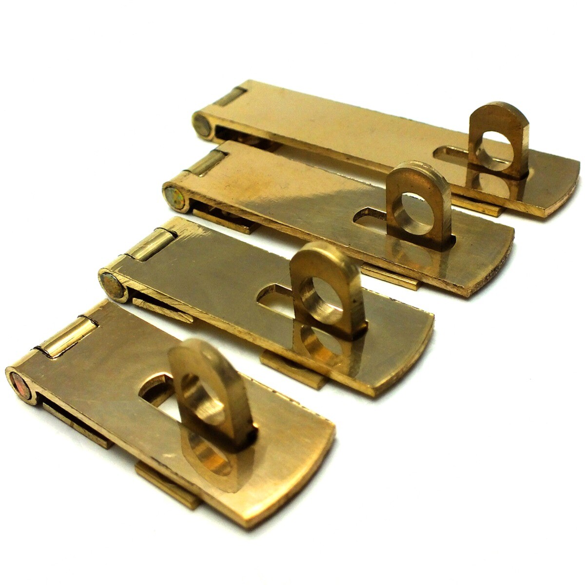Uxcell Juego De 2 Grapas De Cerrojo De 2.5 Pulgadas Para Armario, Cerradura De Puerta Con Candado De Seguridad