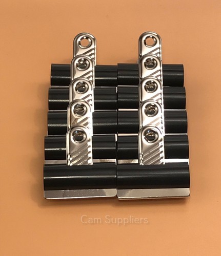 * Original * Bulldog Chrome Metal Silver Grip Clip Letters Paper Clamp Foldback - Picture 4 of 15