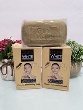 2 Packs Gluta White Glutathione  Collagen Clarifying  Exfoliating Soap 190g