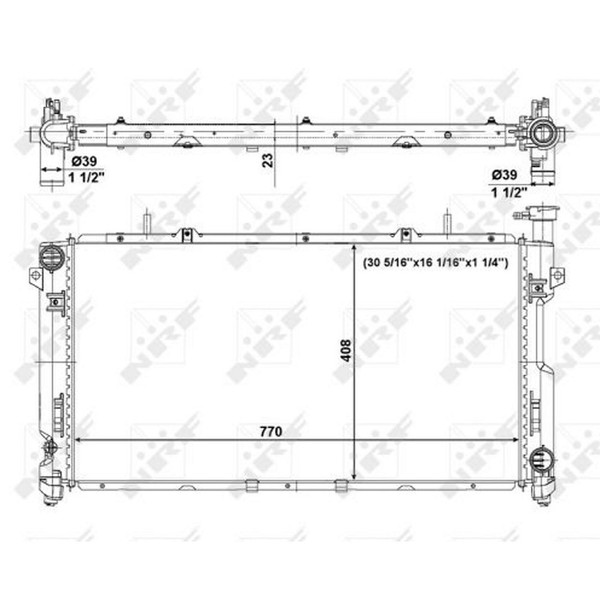 Nrf 56020 KüHler MotorküHler WasserküHler MotorküHlung-image