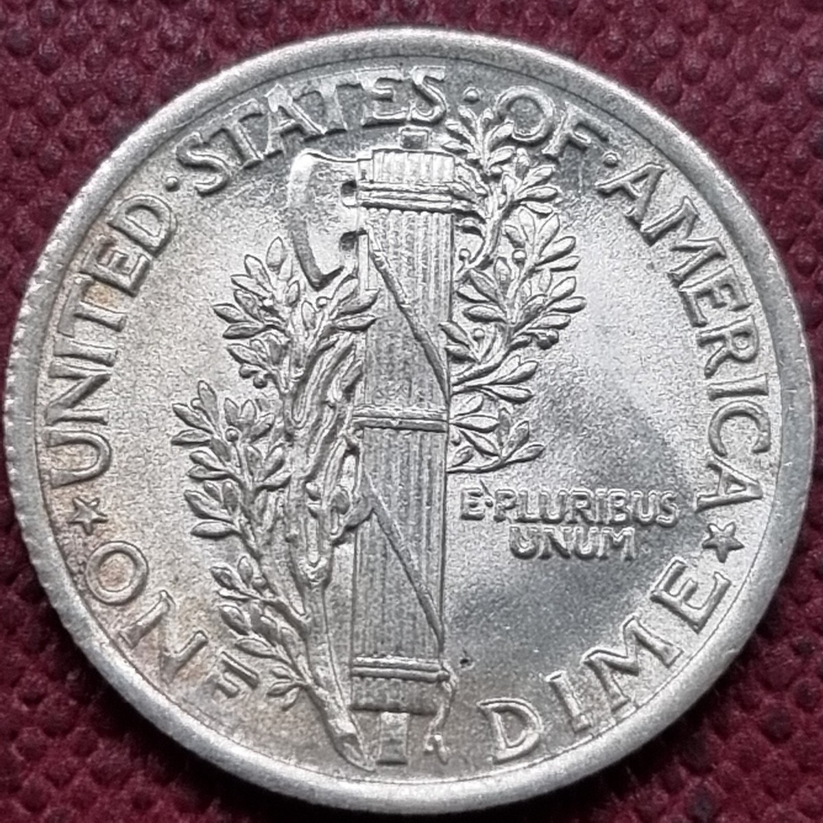 1923 Mercury Dime 10c High Grade BU UNC Full Bands #68683 | eBay