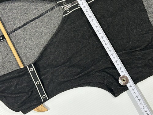 Taking Shape Size XS Black Sleeveless Double Zip Front Tunic - Picture 10 of 12