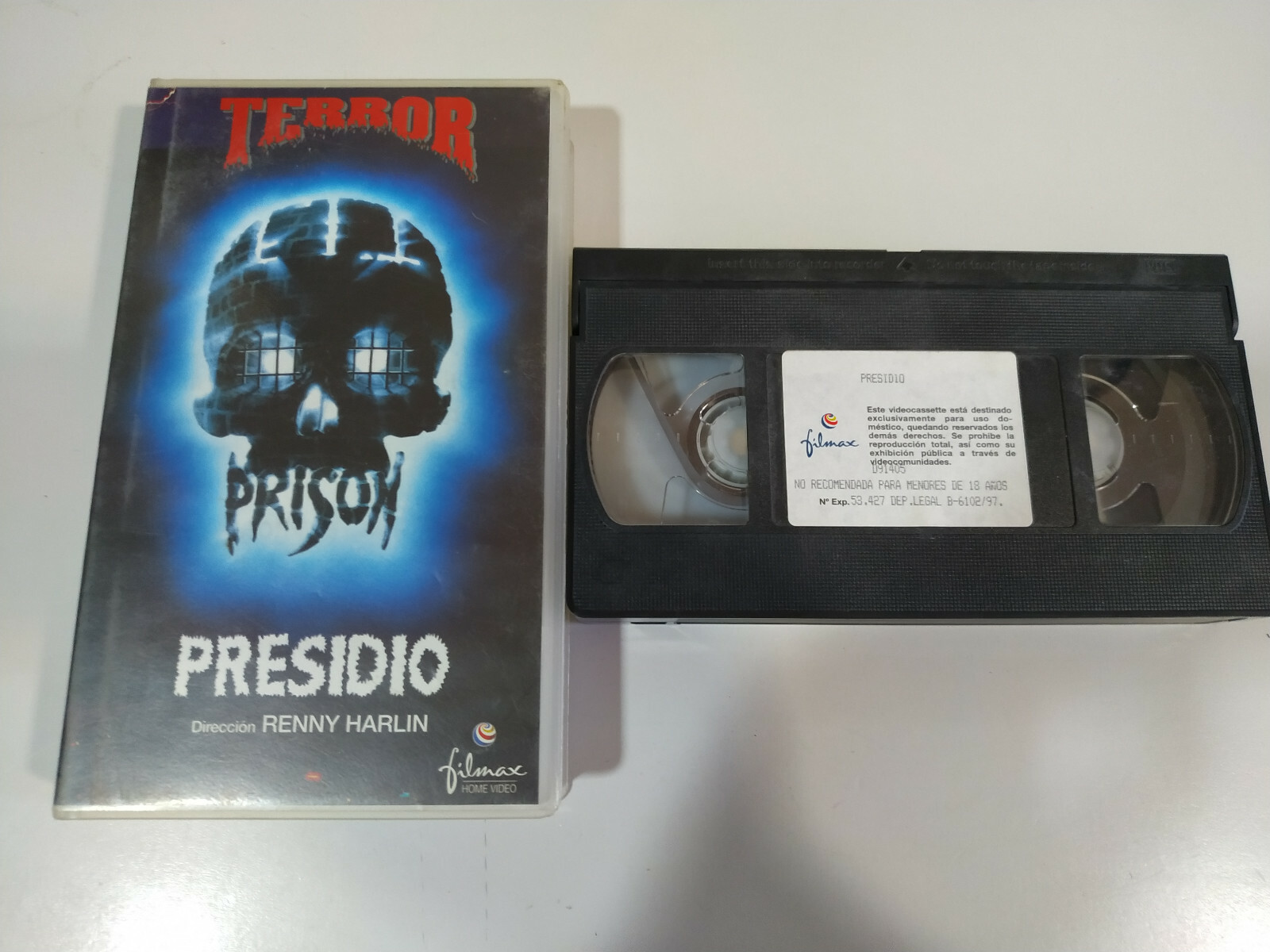 Presidio Renny Harlin Terror - VHS Tape Spanish 3T