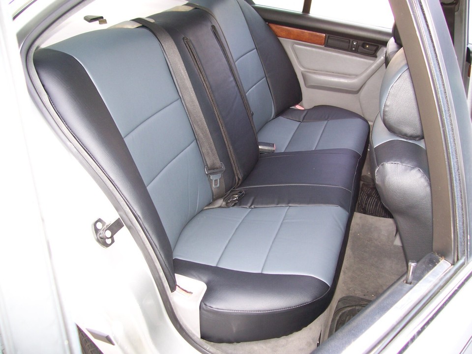 BMW E34 525 530 540 1989-1995 VINYL CUSTOM 2 FRONT SEAT COVERS 13 ...