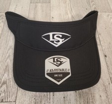 Louisville Slugger Visor Hat One Size Baseball Softball OSFM Black Adjustable