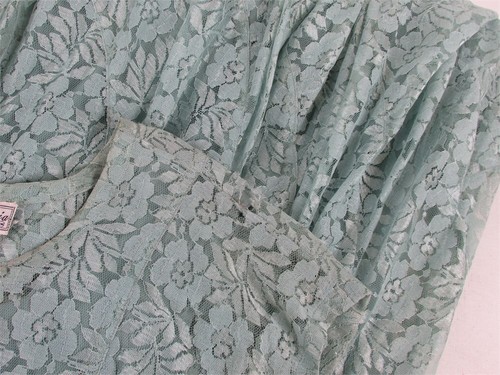 Nostalgia Peppermint Green Lace Dress, Vintage - Picture 10 of 10
