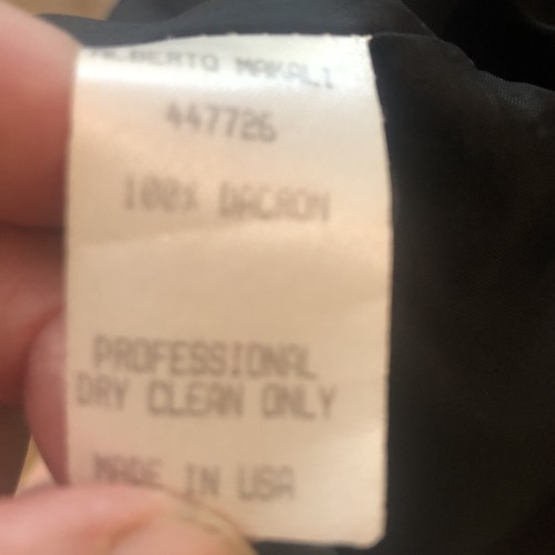 alberto makali Retired leopard cheetah fur collar coat size 10 - Picture 6 of 6