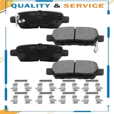 Rear Ceramic Brake Pads For Nissan Leaf  Maxima Murano Pathfinder Infiniti Q40